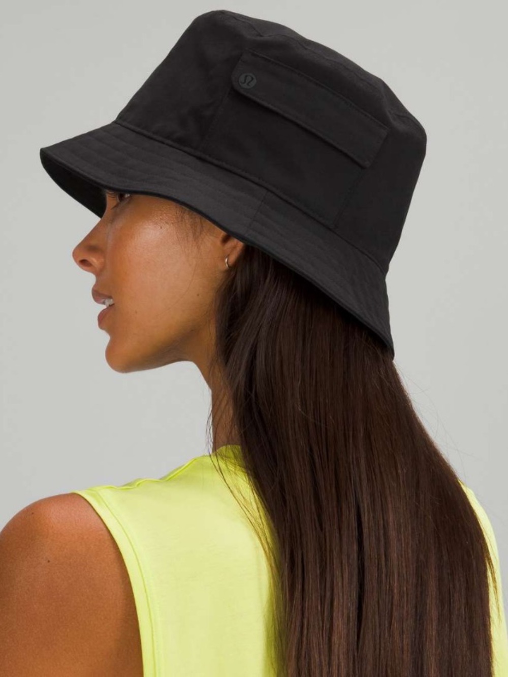 🎩 EUC LuLuLemon On My Level Bucket Hat with handy pocket